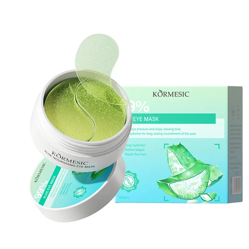Aloe Vera Skincare Set – Cleanser, Toner, Acne Gel & Eye Mask Skincare Set Peaceful Pleasures Health and Wellness Aloe Eye Mask