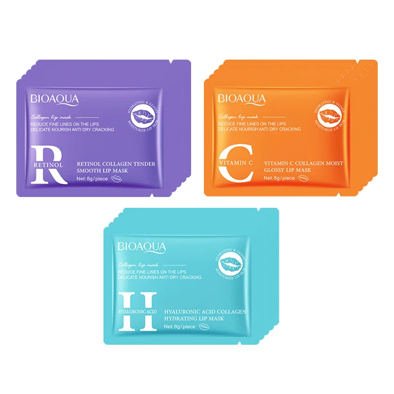 BIOAQUA Retinol Collagen Lip Mask – Hydrating Lip Plumper Gel
