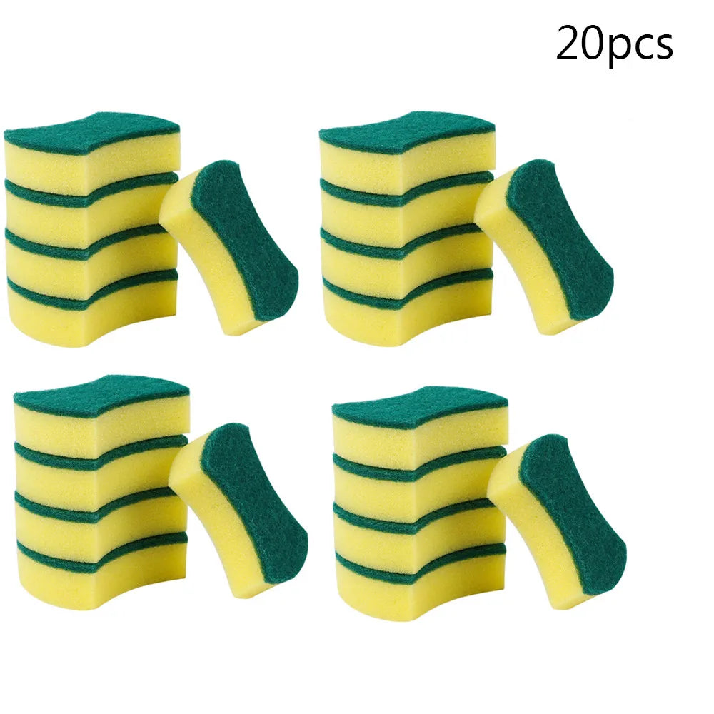 Nano Kitchen Sponge Scrub Set 20/30pc – Pot & Dish Cleaner