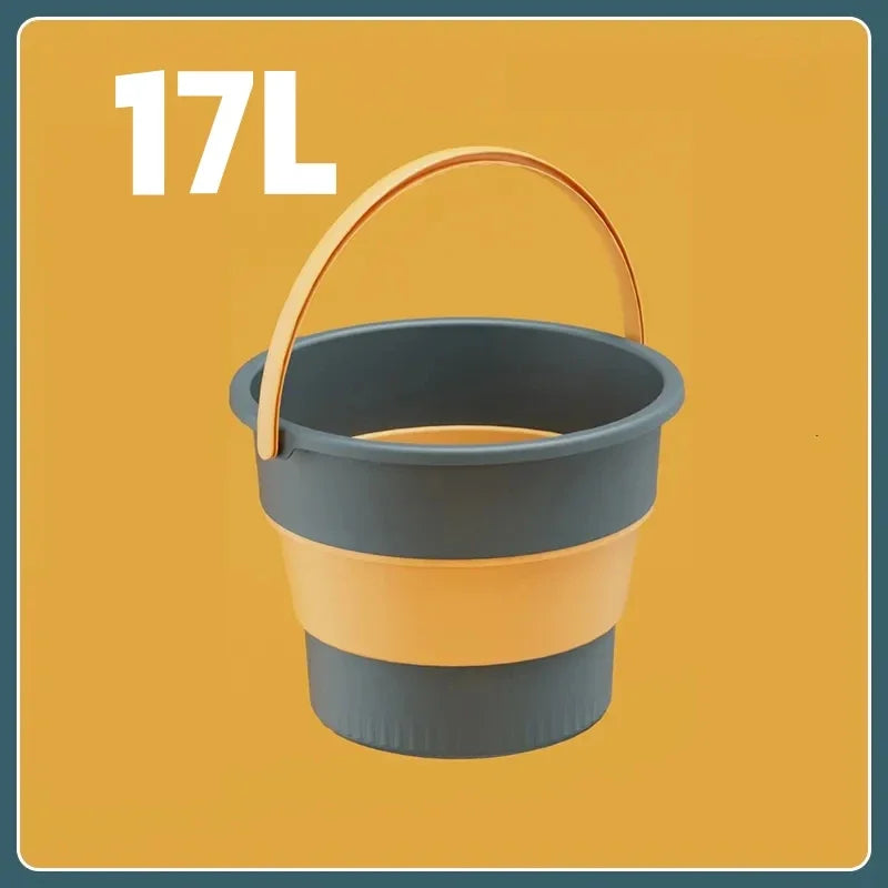 Collapsible Plastic Bucket 5/10/17L – Camping, Fishing & Car Wash