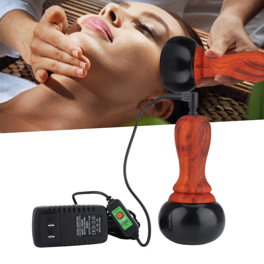Hot Stones for Massage with Warmer Bianstone Tai Chi Ball Gua Sha Scraping Massager for Facial Eyes Abdomen Back Home SPA Relax Peaceful Pleasures Health and Wellness