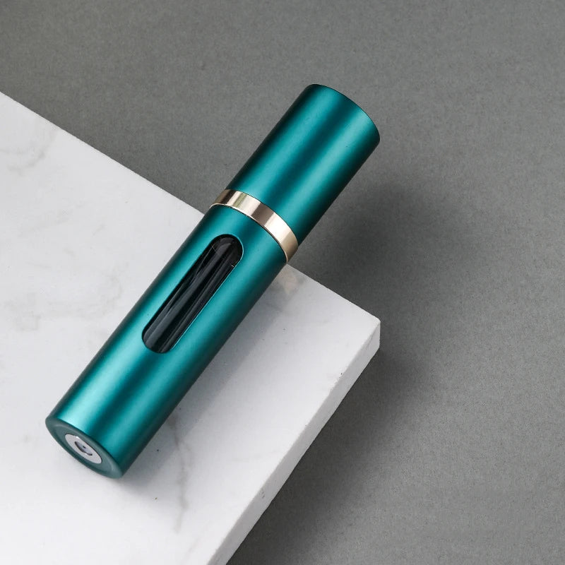 5ml Refillable Glass Perfume Spray Bottle | Mini Travel Atomizer