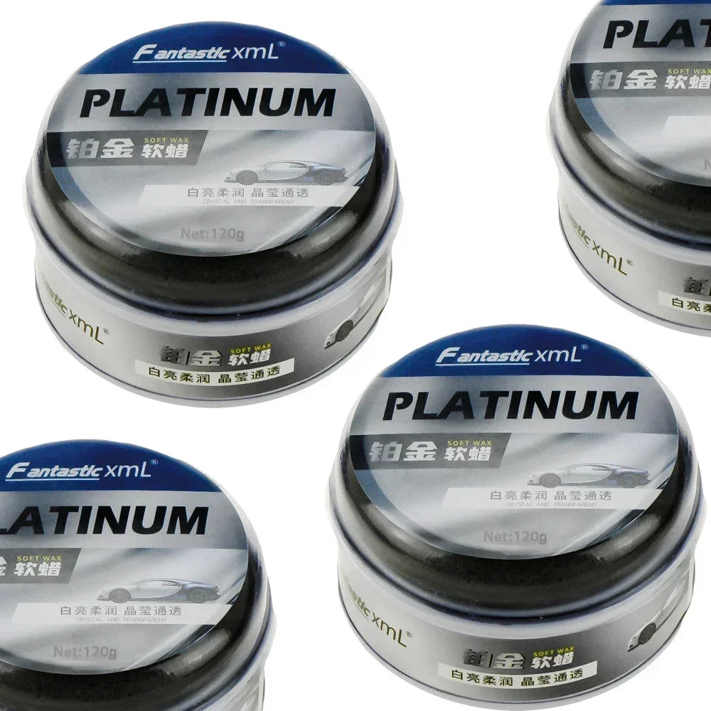 Car Wax Crystal Plating Set Auto Nano Ceramic Coating Scratch Removal Agent Car Wax Polishing Paste Maintenance Care Cream Peaceful Pleasures Health and Wellness