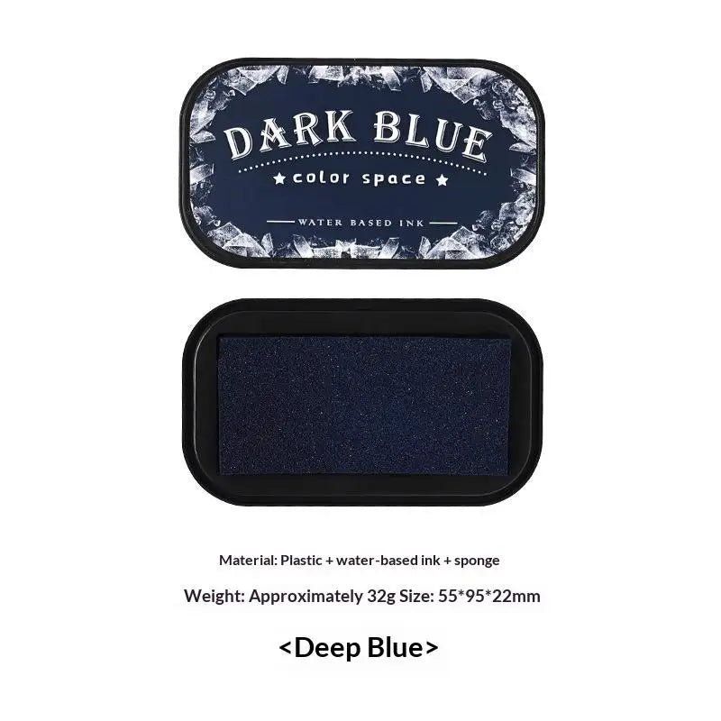 Water-Based Ink Sponge Inkpad for Stamping, Scrapbook & Planner