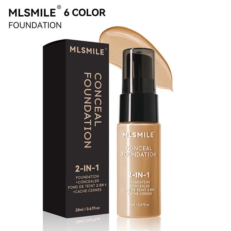 Matte BB Cream Foundation – Full Coverage Oil-Control Waterproof