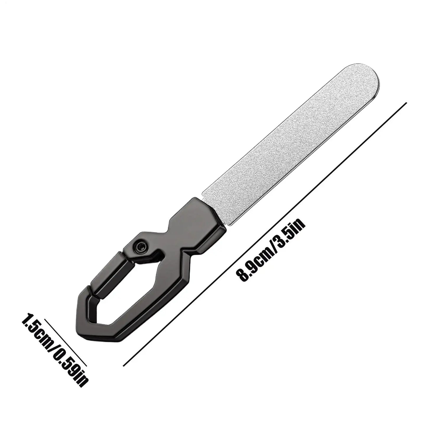 Double-Sided Stainless Steel Nail File | Reusable Manicure Tool