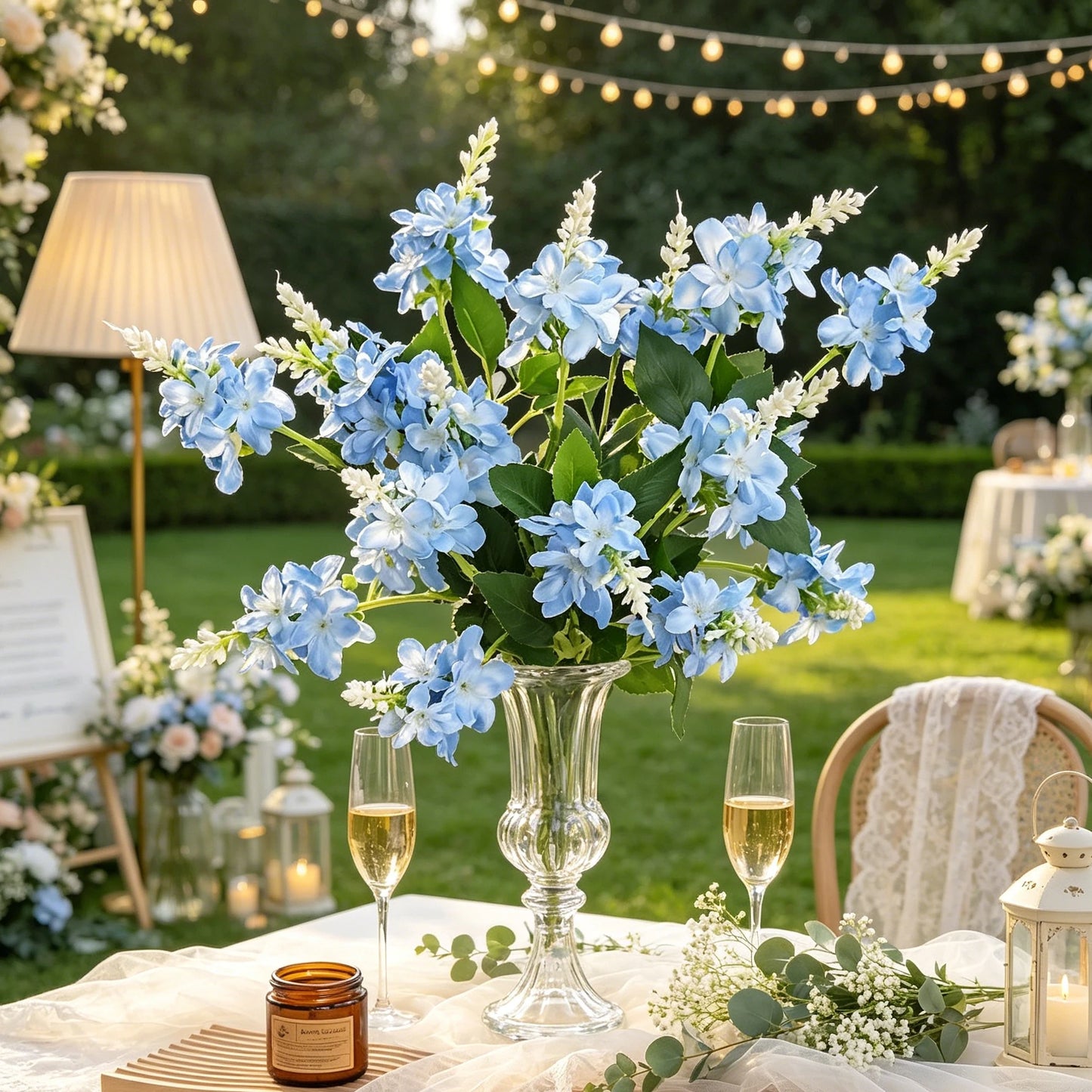 Artificial Silk Moundlily Orchid Flowers – Wedding & Home Decor