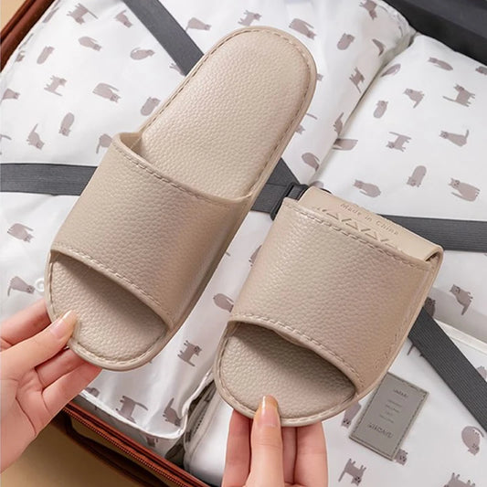 Foldable EVA Travel Flip-Flops | Lightweight Slides Men & Women Foldable Travel Slippers Peaceful Pleasures Health and Wellness
