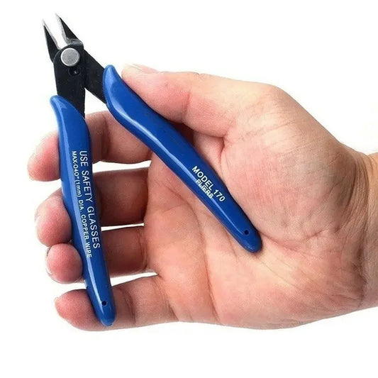 130mm Side Cutting Pliers Tools Electrical Wire Cable Cutters Side Snips Flush Tools Cutting Wire Wire Stripper Crimping Tool Peaceful Pleasures Health and Wellness