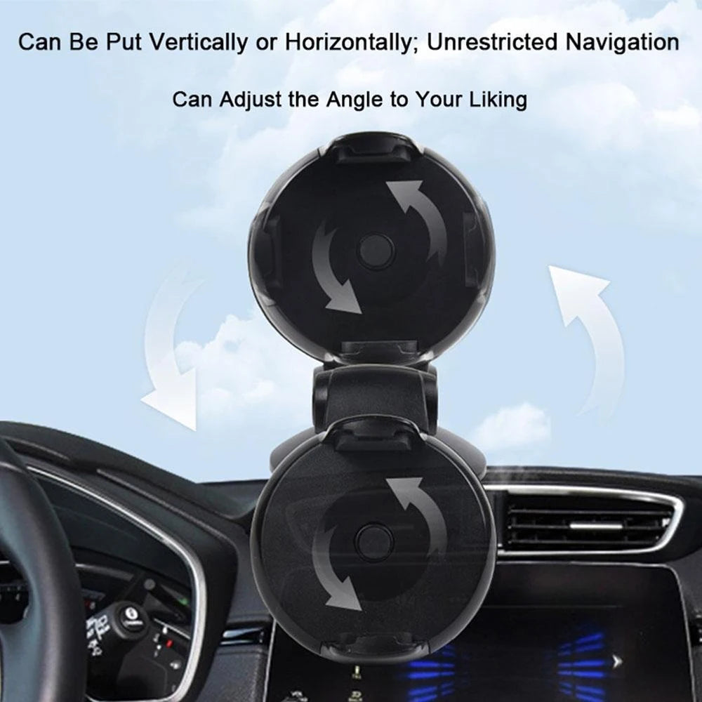 Car Phone Holder Windshield Suction Long Arm Universal Mount