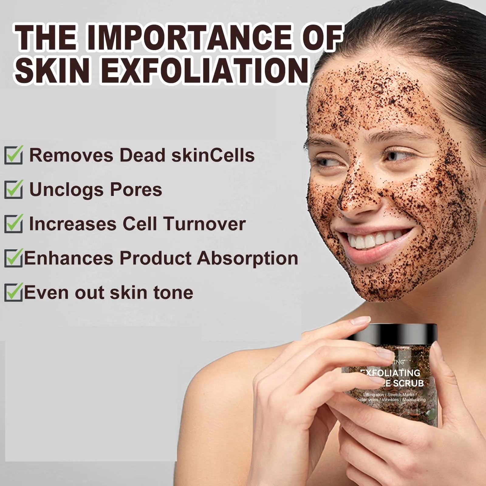 Coffee Scrub for Deep Cleaning & Moisturizing Pores Peaceful Pleasures Health and Wellness