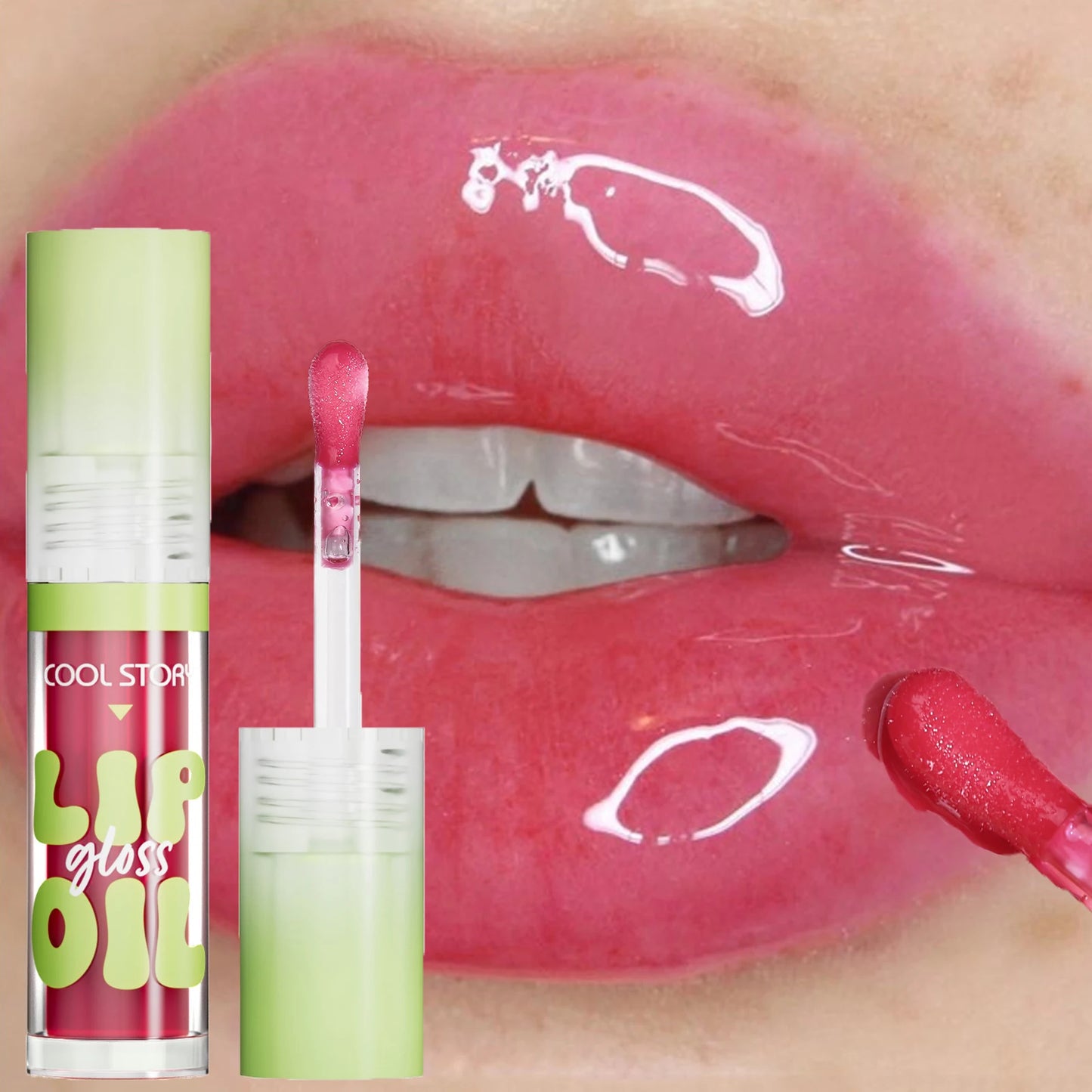 Crystal Jelly Lip Gloss & Lip Oil | Mirror Shine Non-Sticky