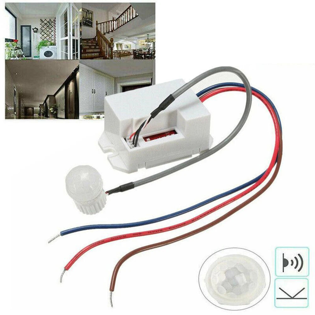 360 Mini Recessed PIR Ceiling Occupancy Motion Sensor Detector Light