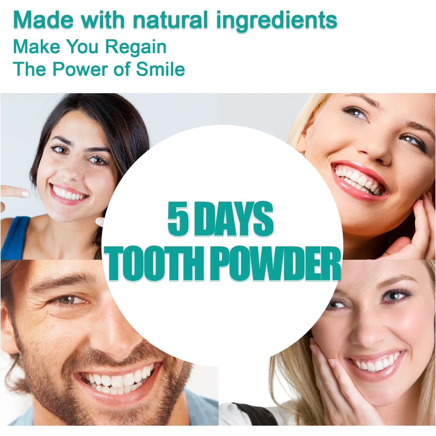 EELHOE Teeth Whitening Powder – Plaque & Stain Remover 50g