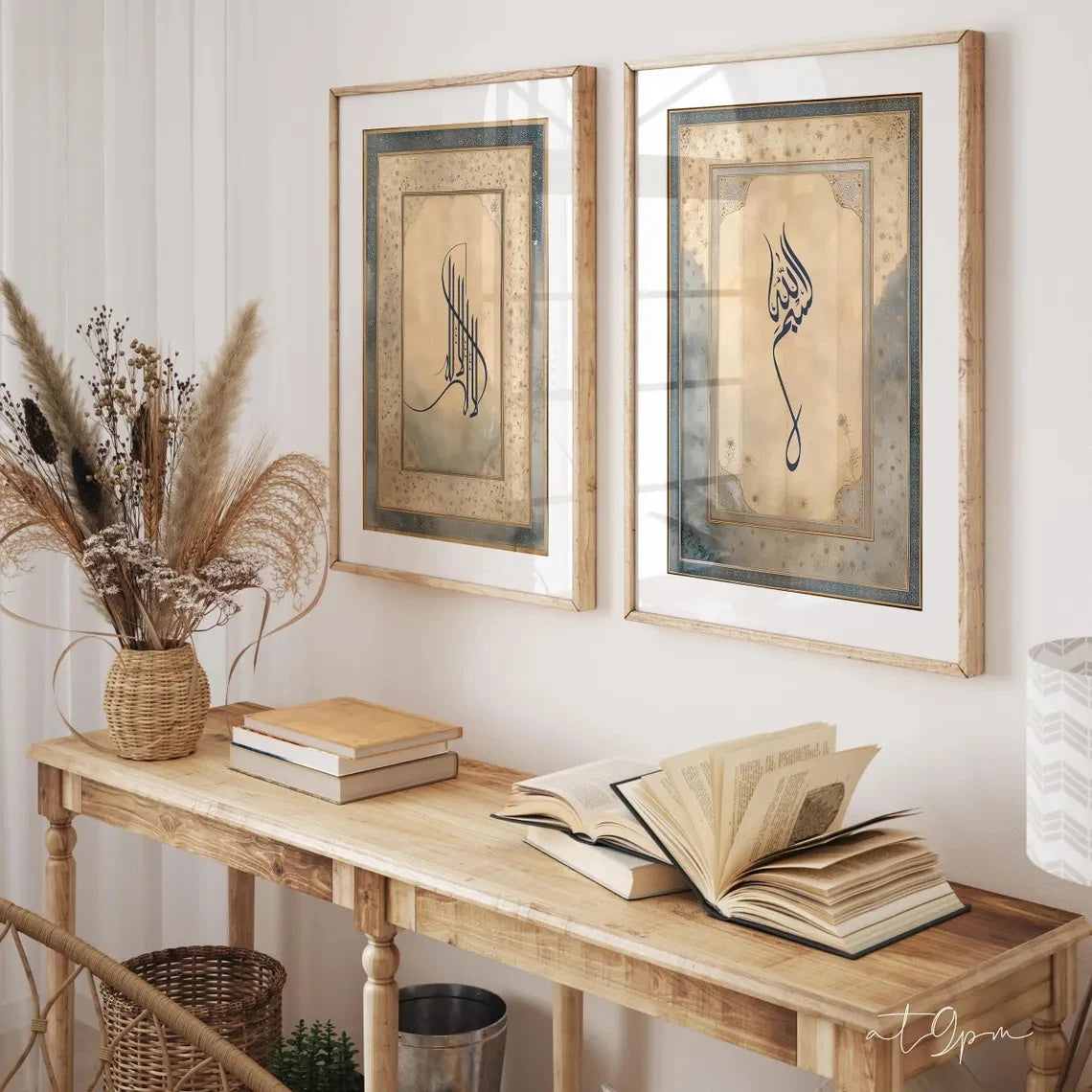 Modern,Religion Islamic Calligraphy Quran Wall Art Print Canvas Painting Poster Picture For Living Room,Bedroom Home Decor Peaceful Pleasures Health and Wellness