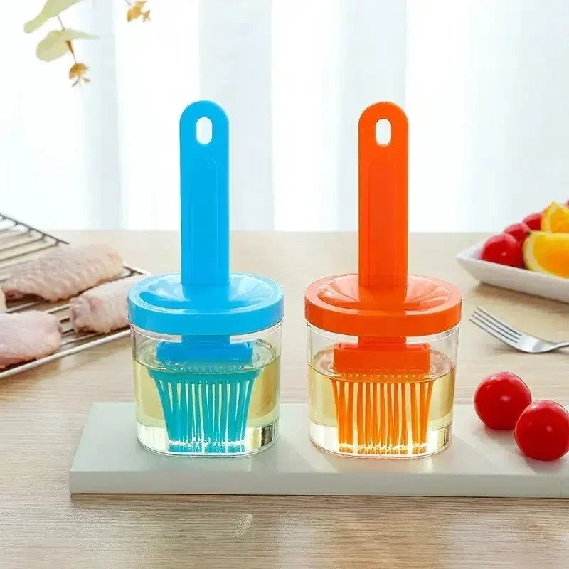 BBQ Basting Brush | Silicone Oil Grill Brush for Outdoor Cooking BBQ Basting Brush Peaceful Pleasures Health and Wellness