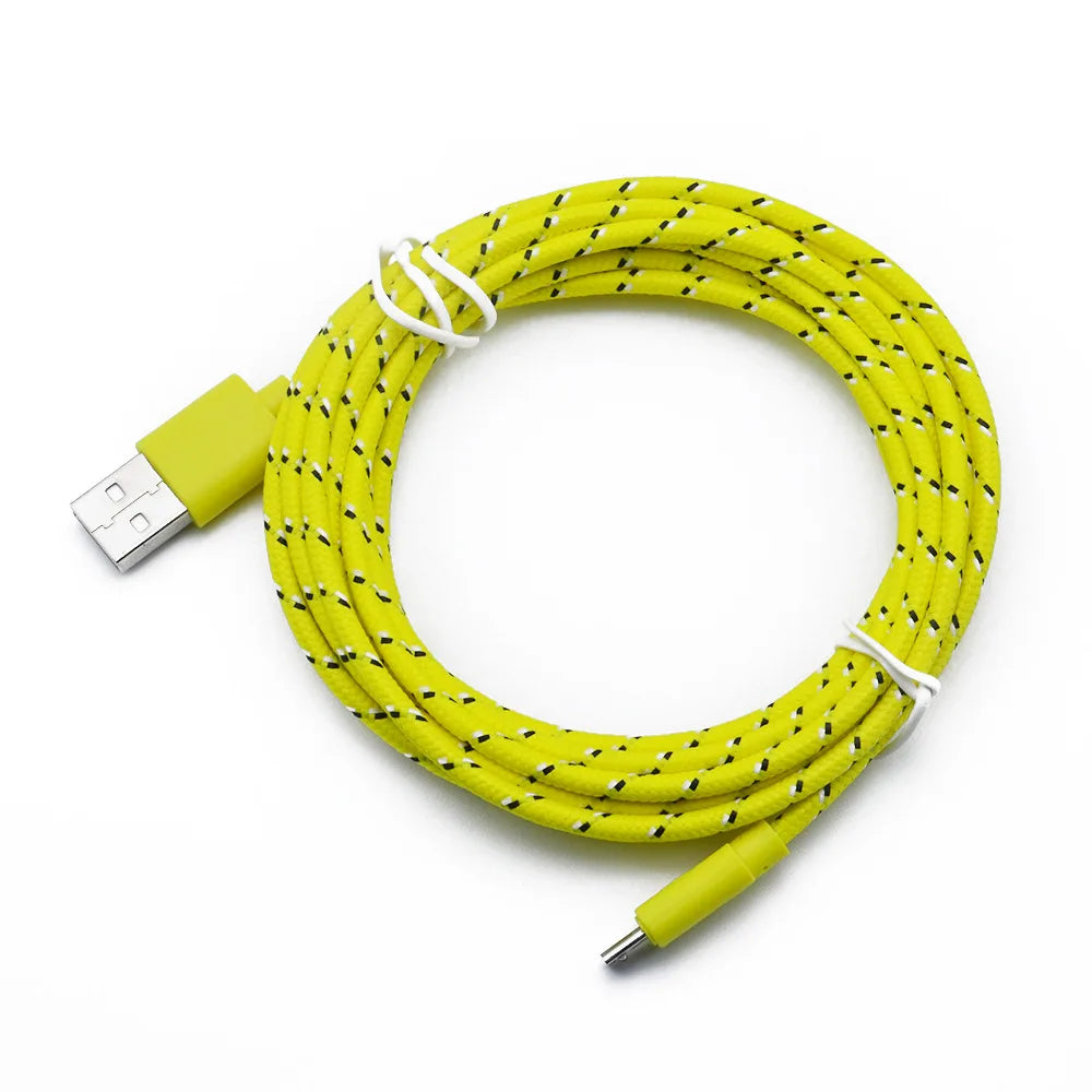 Micro USB Fast Charging Cable 1M/2M/3M | Nylon Braided V8