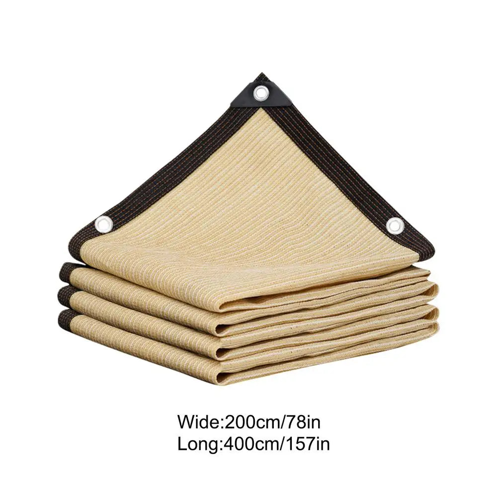 Waterproof Sail Shade UV Block Windproof Canopy Heavy Duty Triangle Awning For Patio Garden Deck Balcony Pool Backyard Camping Peaceful Pleasures Health and Wellness 2x4 m