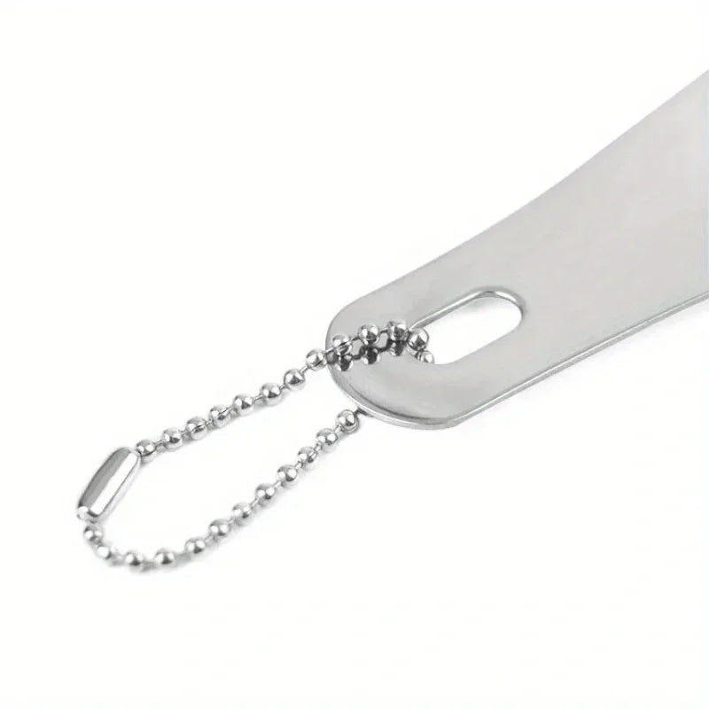 Stainless Steel Portable Shoehorn | Home & Travel Shoe Aid
