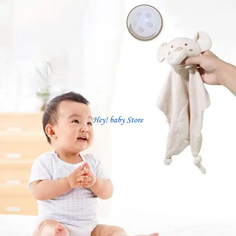 Soft Baby Security Blanket PP Cotton Animal Soothing Towel