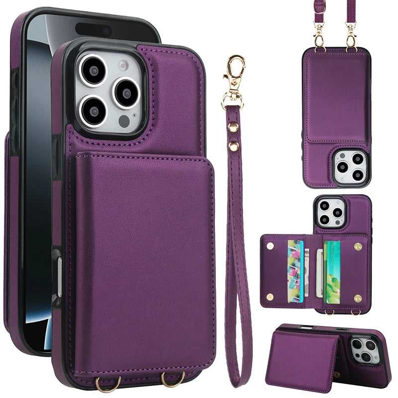 case for iphone 15 pro max with pocket magsafe wallet for iphone 17 pro card case smartphone case for iphone 16 phone covers Peaceful Pleasures Health and Wellness