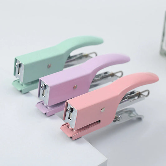 Mini Metal Handheld Stapler No.10 with 750 Staples | Office & Crafts Mini Handheld Stapler Peaceful Pleasures Health and Wellness