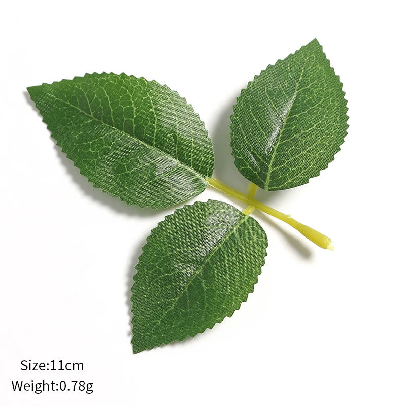 Silk Artificial Leaves for Wedding & Home Decor – 10/30/50 Pcs