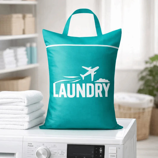Foldable Waterproof Laundry Bag | Oxford Cloth Wet & Dry Tote Foldable Laundry Bag Oasis Select