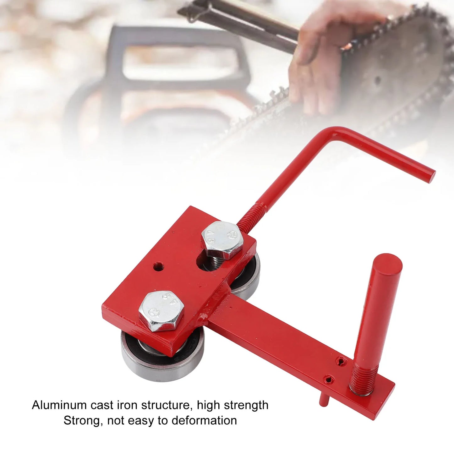Chainsaw Bar Rail Tightening Repair Tool Cast Iron Aluminum Closing