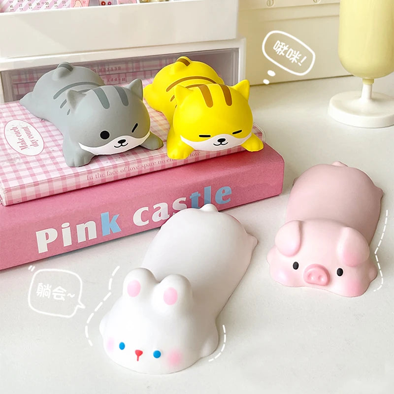 New Cute Wrist Rest Support For Mouse Pad Computer Laptop Arm Rest For Desk Ergonomic Kawaii Slow Rising Squishy Toys Peaceful Pleasures Health and Wellness