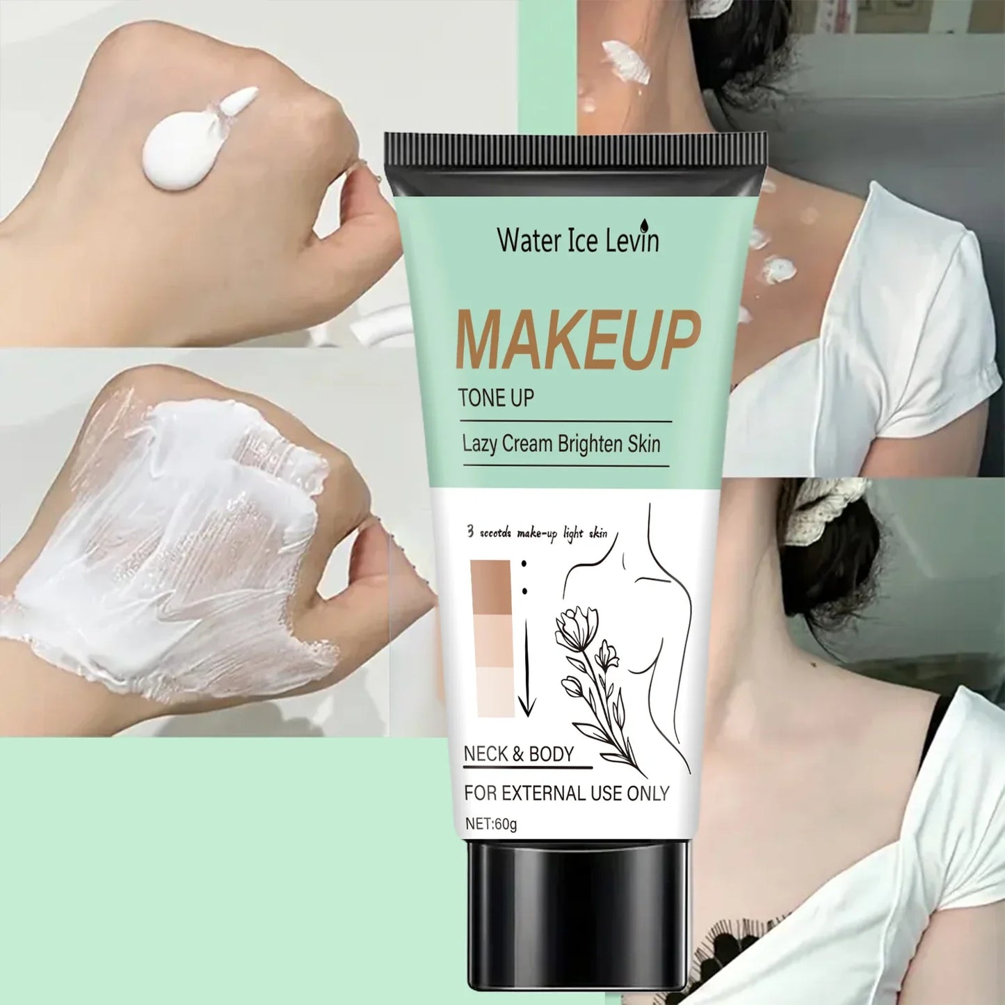 Face & Body Brightening Cream – Toning & Moisturizing | 60g