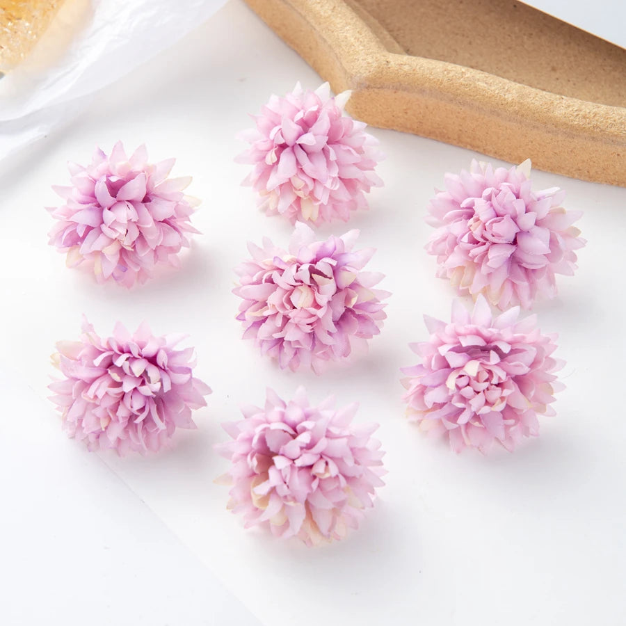 50/100 Silk Carnation Flower Heads – Wedding & DIY Décor