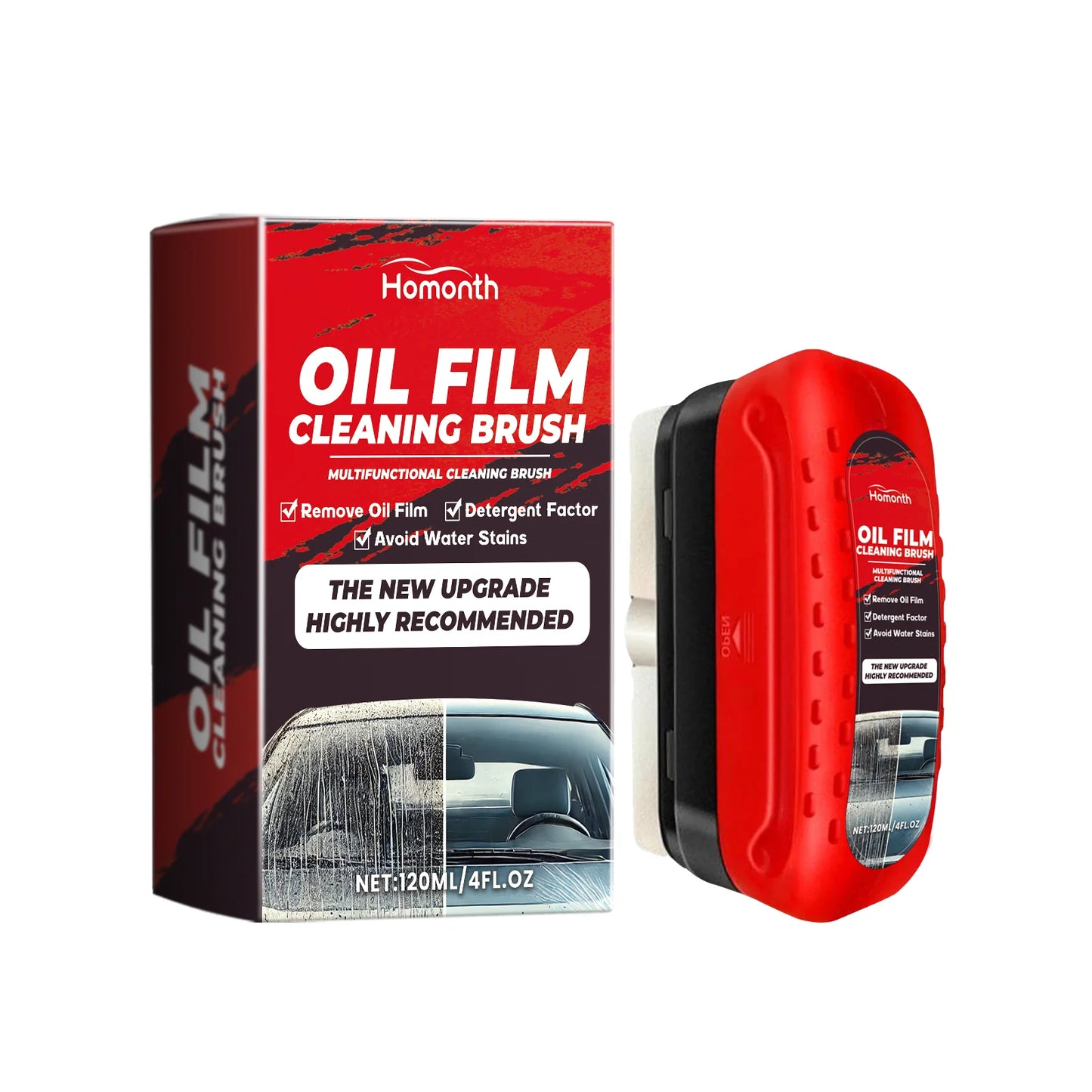 Homonth Car Windshield Oil Film Remover & Glass Coating Kit