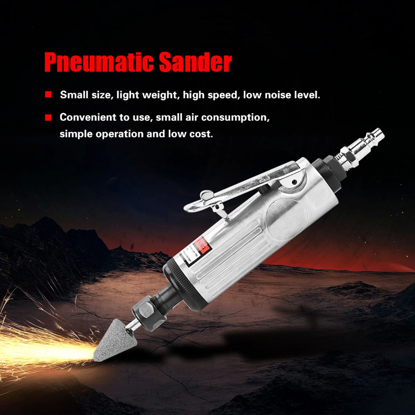 Metal Pneumatic Sander Machine Polishing Grinder Die Air Tool