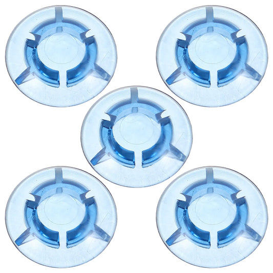 5Pcs Ergonomic Guitar Pedal Foot Protector Caps Mushroom Style Footswitch Topper for Effect Pedal Knobs Protection Stylish Peaceful Pleasures Health and Wellness Default Title