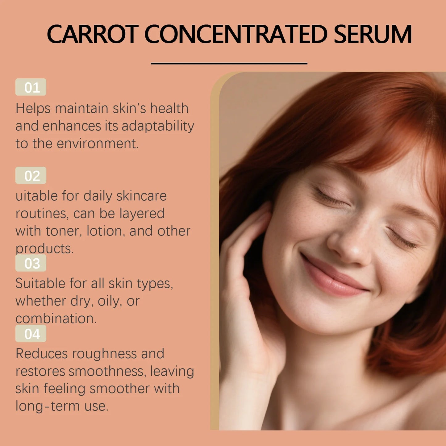 Hyaluronic Acid & Vitamin C Brightening Face Serum 30ml