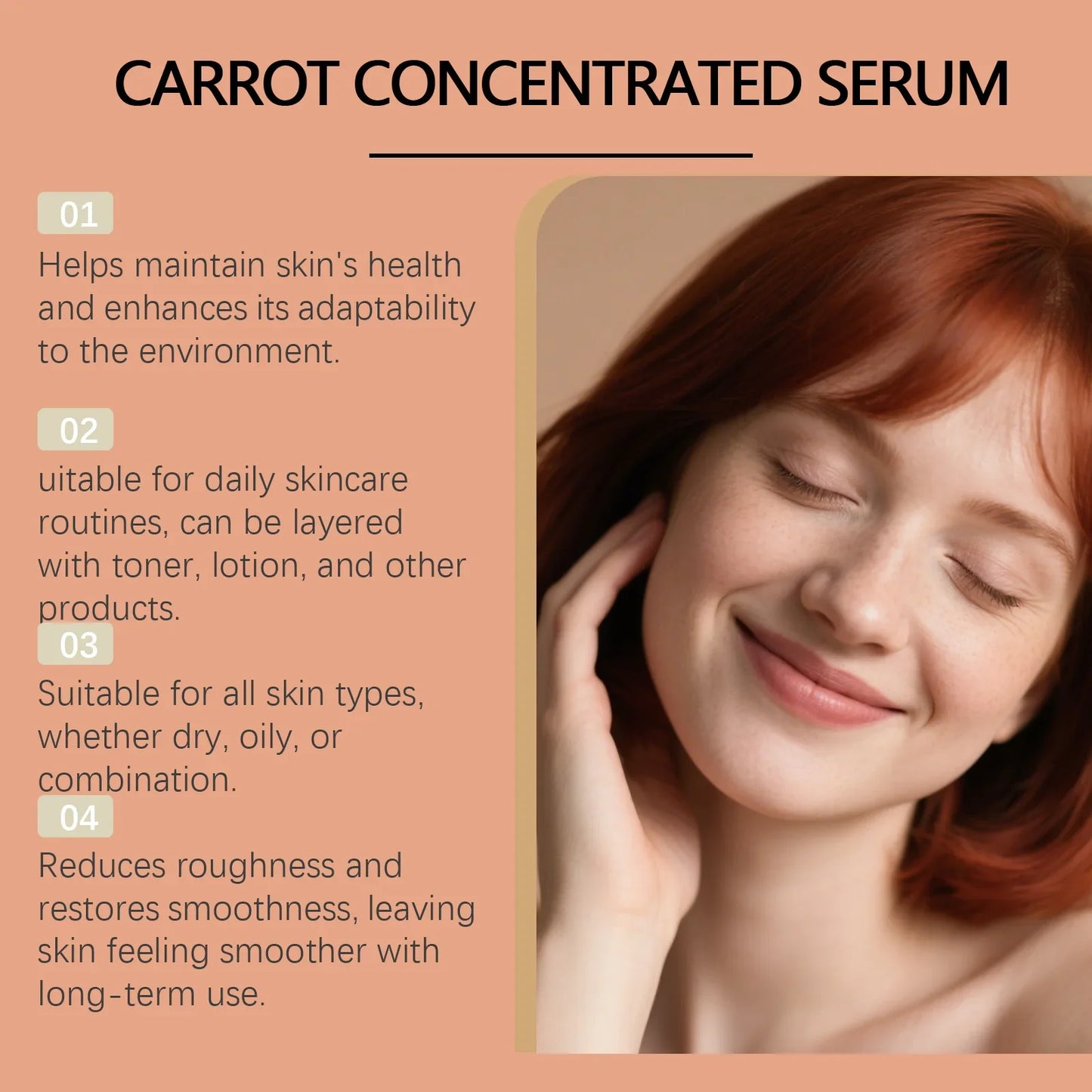 Hyaluronic Acid & Vitamin C Brightening Face Serum 30ml