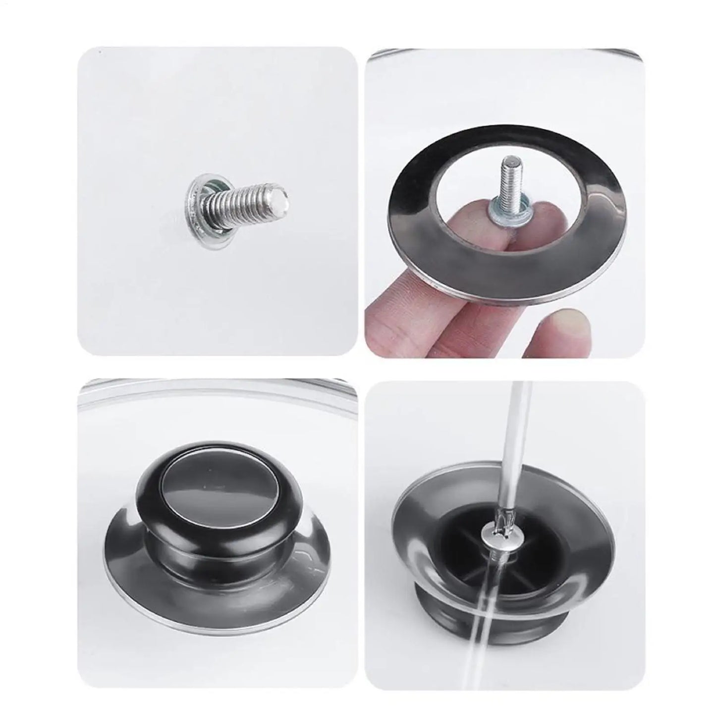 Universal Pot Lid Handle Replacement Knob | Heat-Resistant