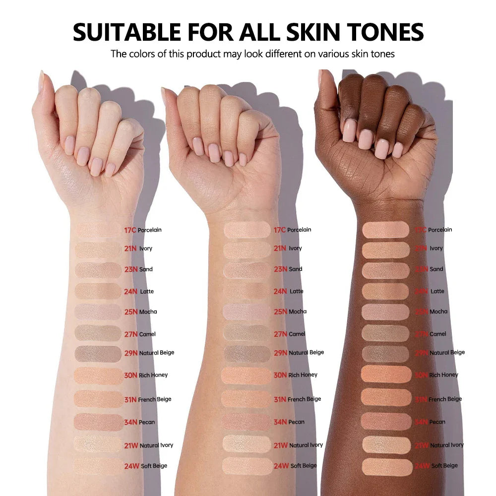 Air Cushion Foundation CC Cream 12 Shades – SPF, Full Coverage