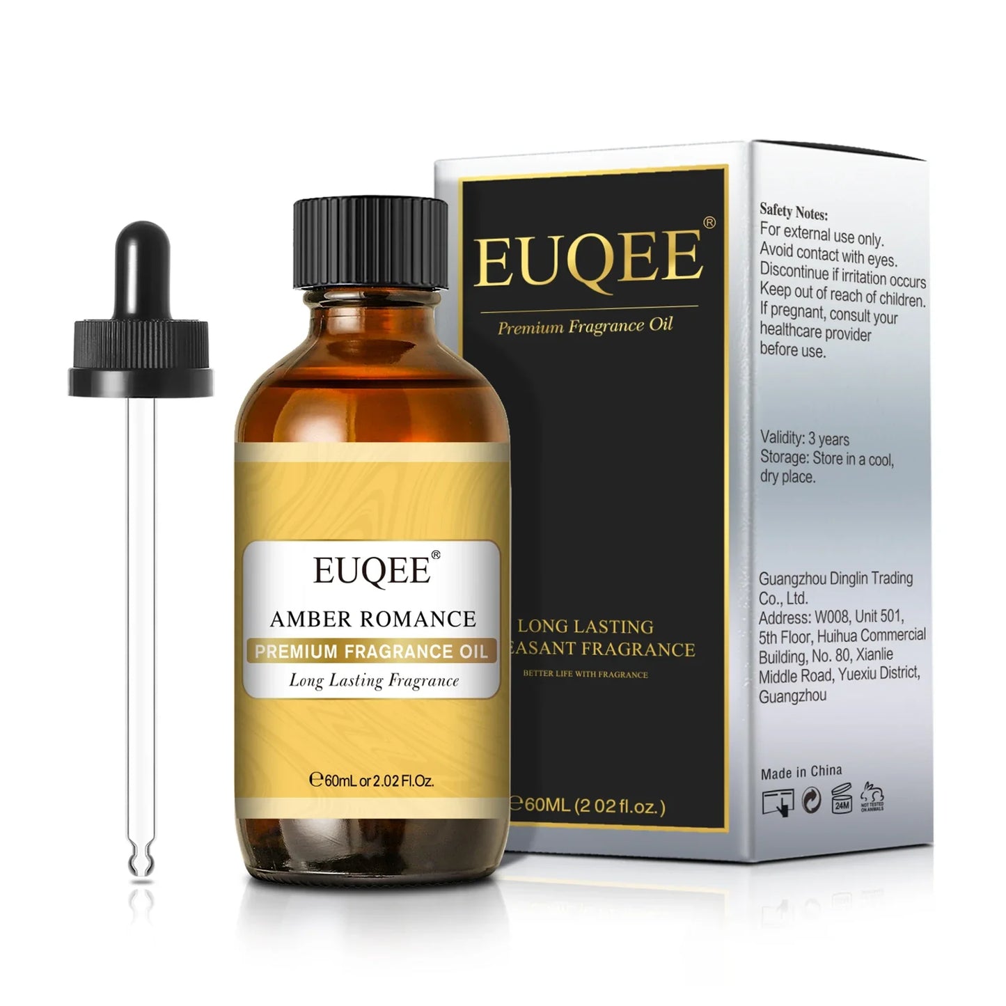 EUQEE 60ml Fragrance Oil for Diffuser, Candle Making & Humidifier
