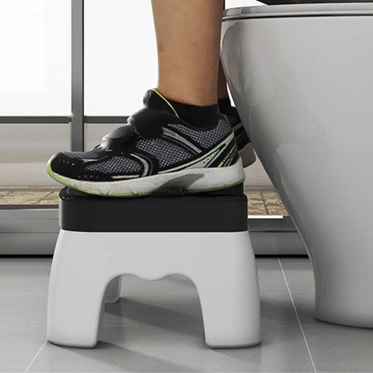 Portable Squat Toilet Stool – Non-Slip Ergonomic Bathroom Footrest Toilet Squat Stool Peaceful Pleasures Health and Wellness