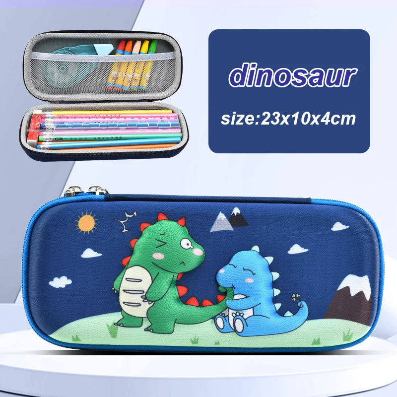 3D Kawaii Pencil Case EVA Large Capacity Waterproof Light Box Student