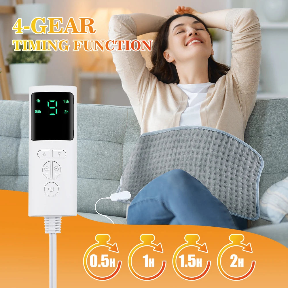 Electric Heating Pad Winter Warm For Bed Blankets Office Home Foot Hand Warmer Sheet Camping Heater 110V 220V Washable 60*30CM Peaceful Pleasures Health and Wellness