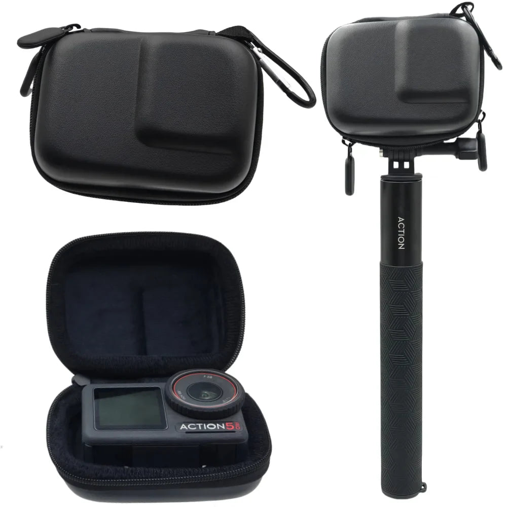 EVA Carry Case for DJI Action 5 Pro & GoPro Hero | VeFly