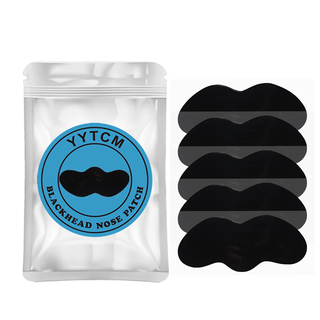 Large Size Black Nose Strips Bamboo Charcoal Blackhead Remover Deep Cleansing Pore Strips for Nose Care 5/10/15/20/30/50/100pcs Peaceful Pleasures Health and Wellness 5pcs small size