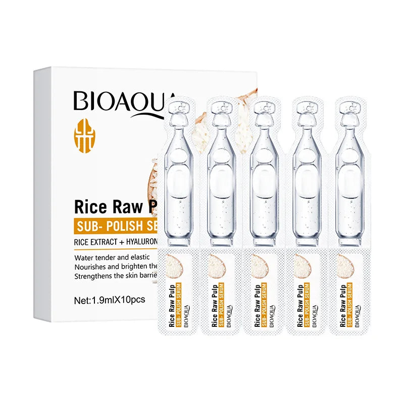 Rice Pulp Hyaluronic Acid Face Serum | Anti-Wrinkle Moisturizer