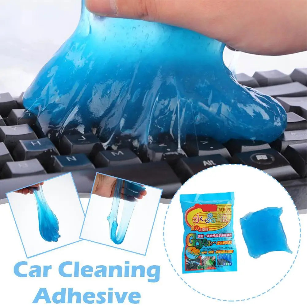 Random Car Wash Interior Car Cleaning Gel Dust Remover Glue Computer Keyboard Dirt Cleaner Supplies Cleaning Accessories Peaceful Pleasures Health and Wellness