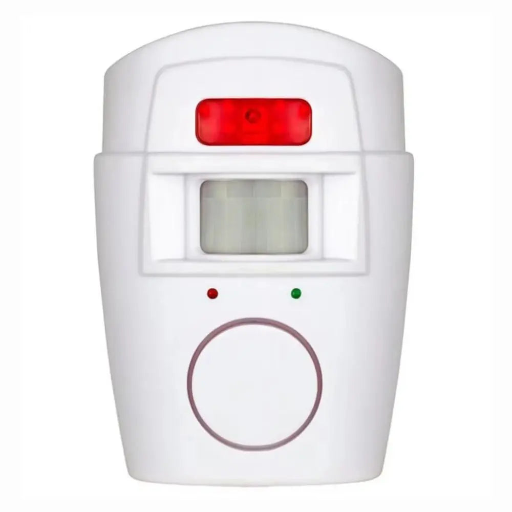 Wireless PIR Motion Sensor Wireless Motion Sensor Alarm 2 Remote Controls Power Adapter PIR Alarm System Alert System Peaceful Pleasures Health and Wellness