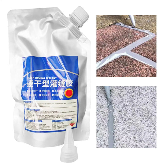 200g Waterproof Sealant Roof Floor Caulk Glue Concrete Joint Filling Repair Sealants Crack Repair Wall Joint Caulking Adhesive Peaceful Pleasures Health and Wellness