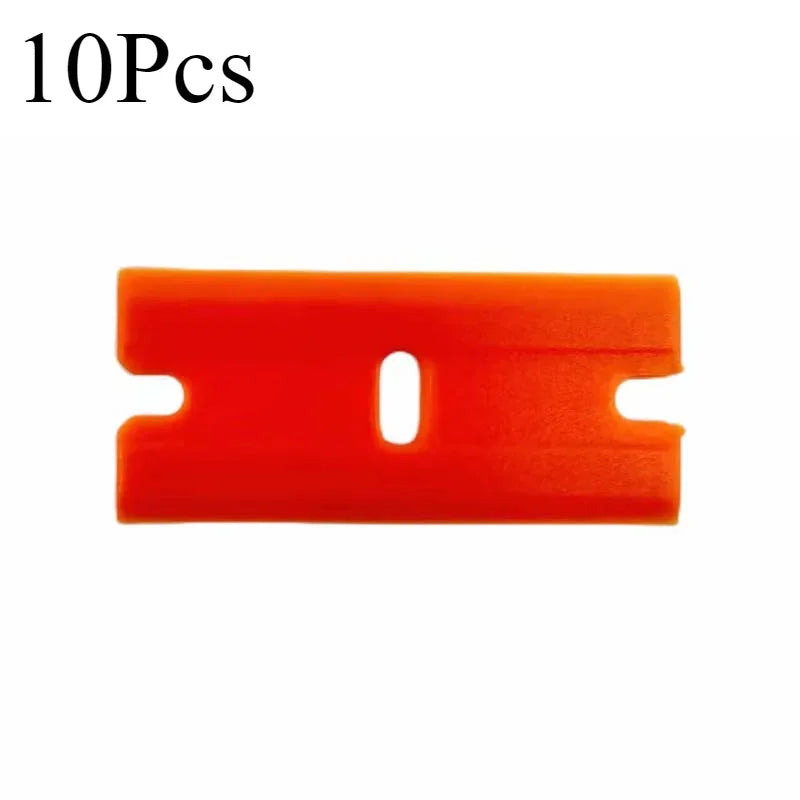 2-in-1 Glass Scraper & Squeegee Tool for Car, Window & Kitchen